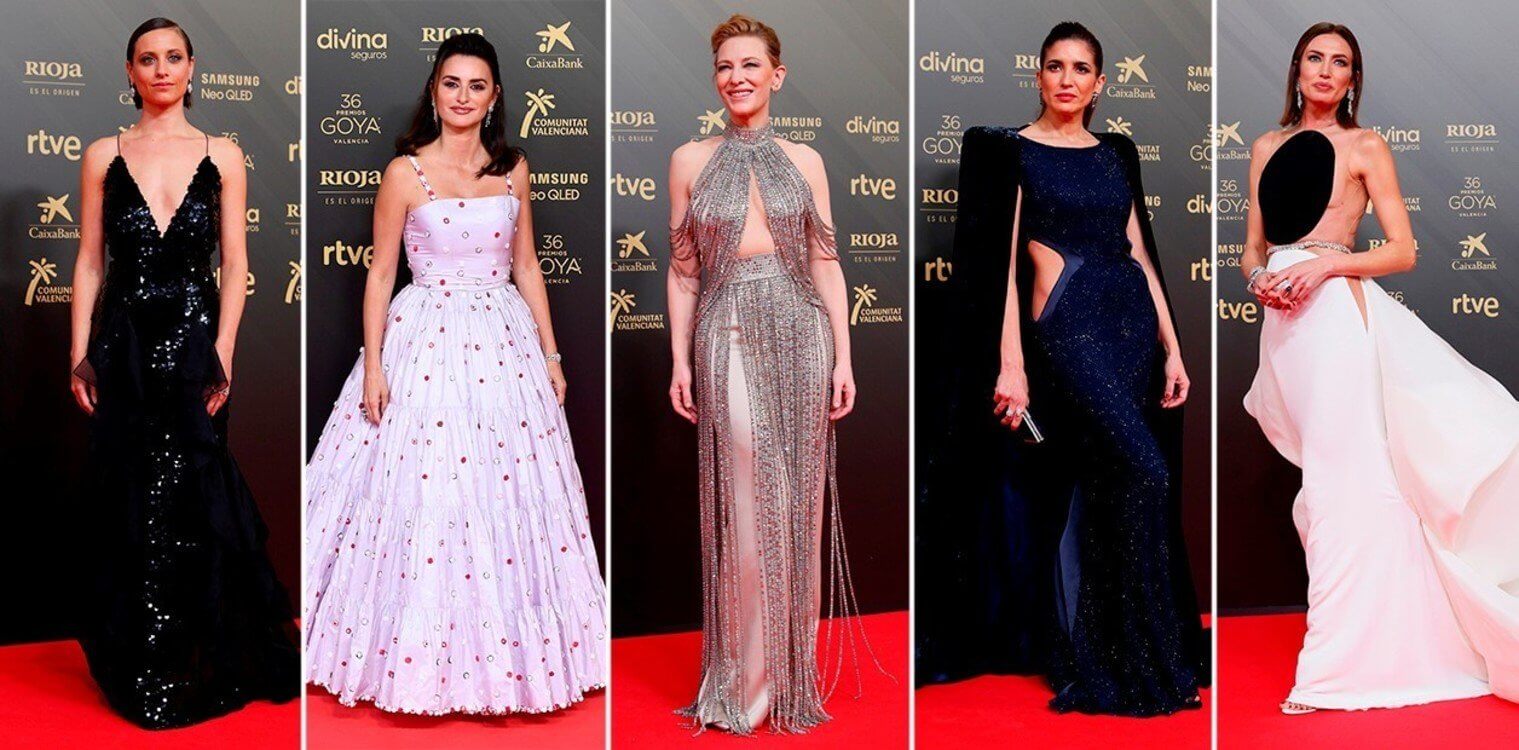 Valencia Todos los looks de la alfombra roja de los Premios Goya 2022 en fotos