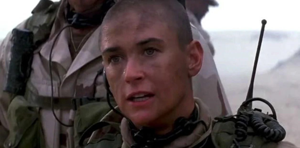 Así es “G.I. Jane”, la película que mencionó Chris Rock en el chiste que sacó a Will Smith