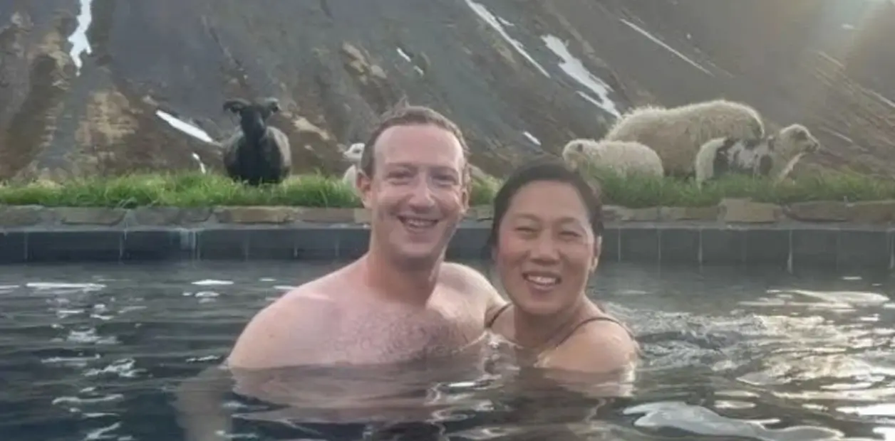 Metaverso: Las fotos de las vacaciones de Mark Zuckerberg en Islandia y su irónica respuesta a una broma del gobierno