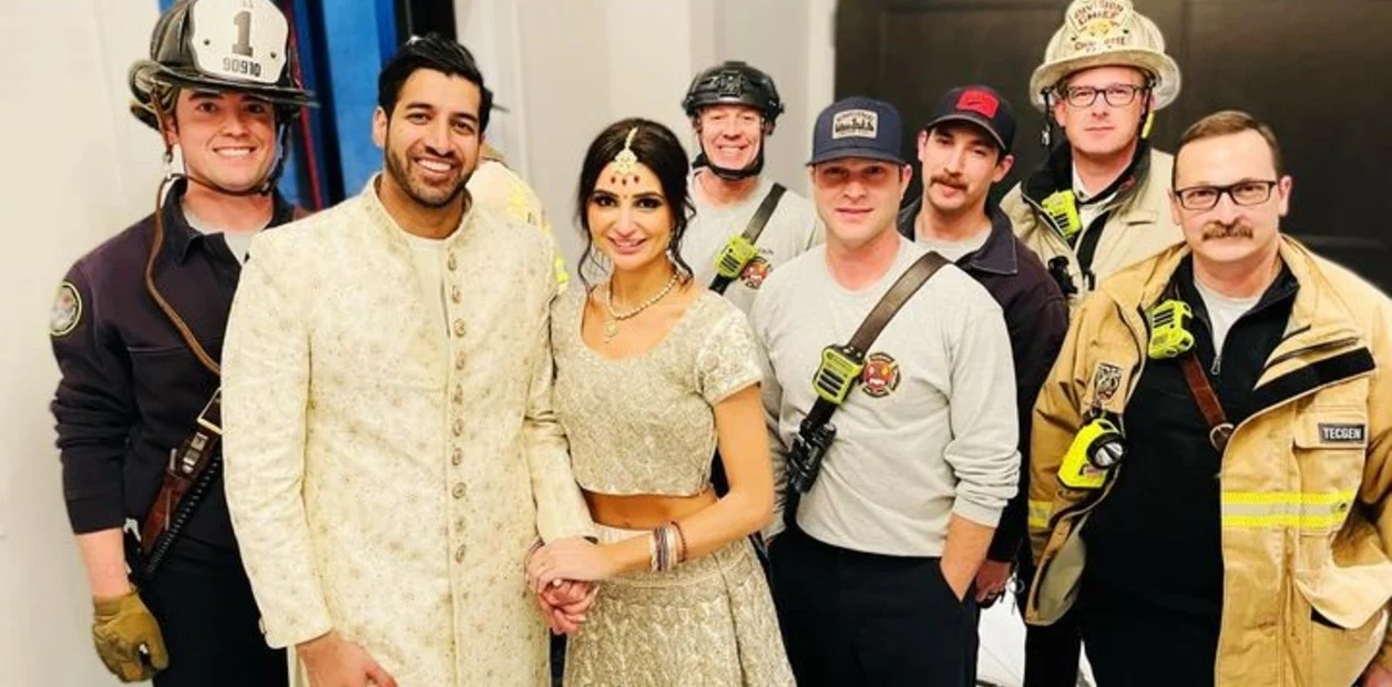 Recién casados quedaron atrapados en el ascensor y se perdieron la recepción de su propia fiesta